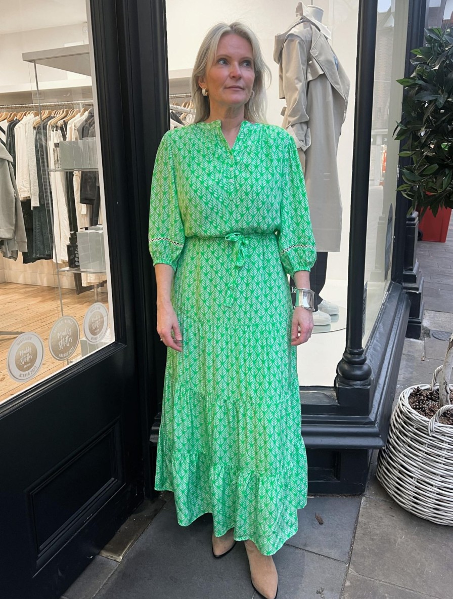 New Moliin Yanis Dress Irish Green