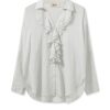 New Mos Mosh Mmjelena Voile Shirt White