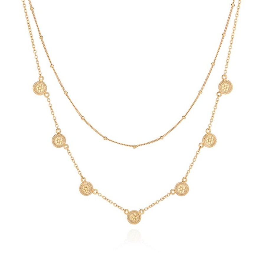 Wholesale Anna Beck Double Chain Necklace