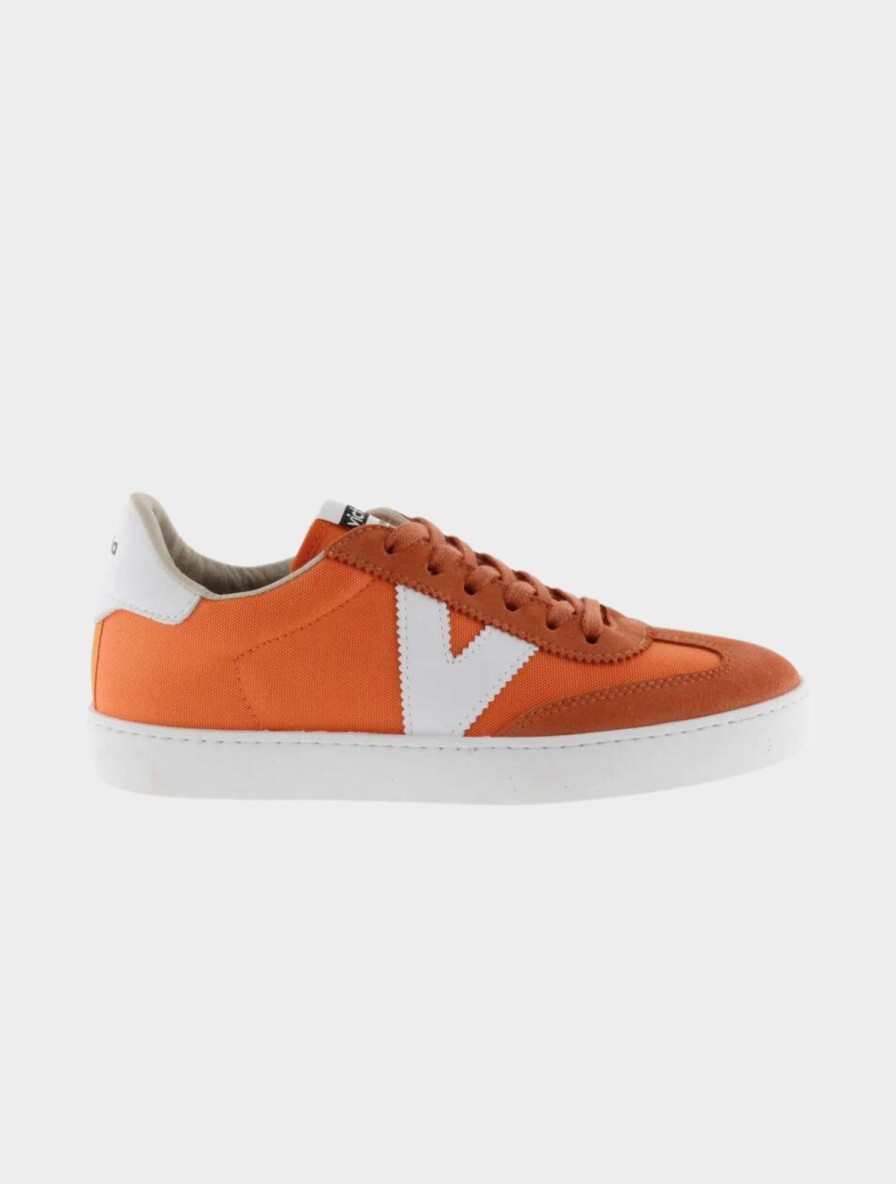 New Victoria Berlin Nylon/Suede Naranja