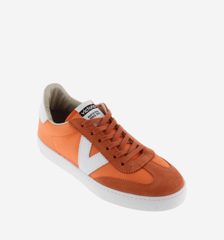 New Victoria Berlin Nylon/Suede Naranja