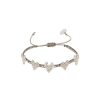 Wholesale Mishky Multi Heart Bracelet Silver