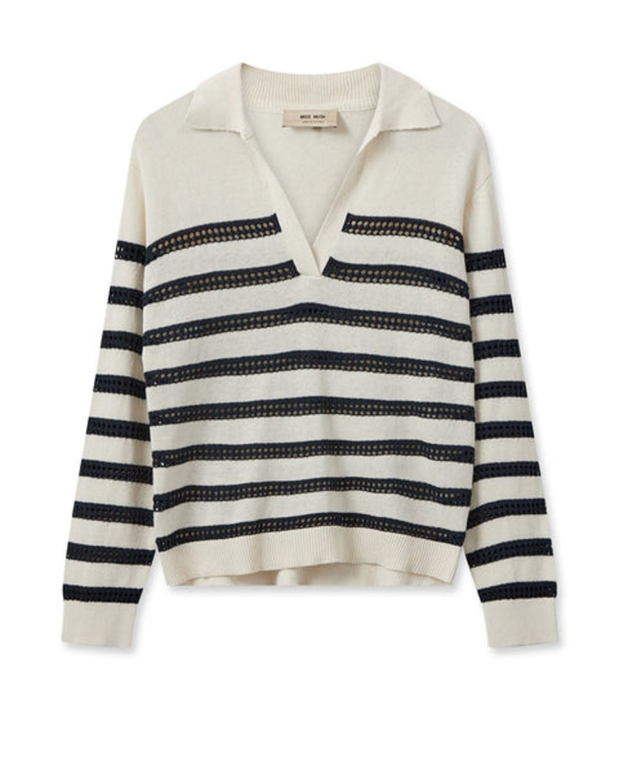 Best Mos Mosh Mmrora Stripe Knit