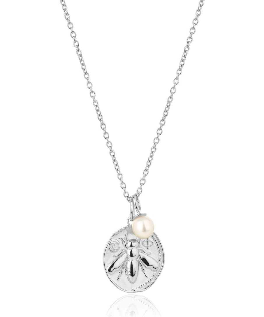 Online Claudia Bradby Honey Bee Necklace Silver