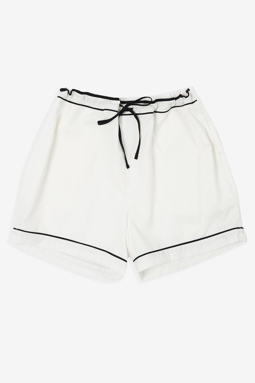 Hot BREATHE Pj Shorts White