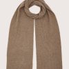 Hot Sass & Edge Glenbarr Cashmere Scarf Brown