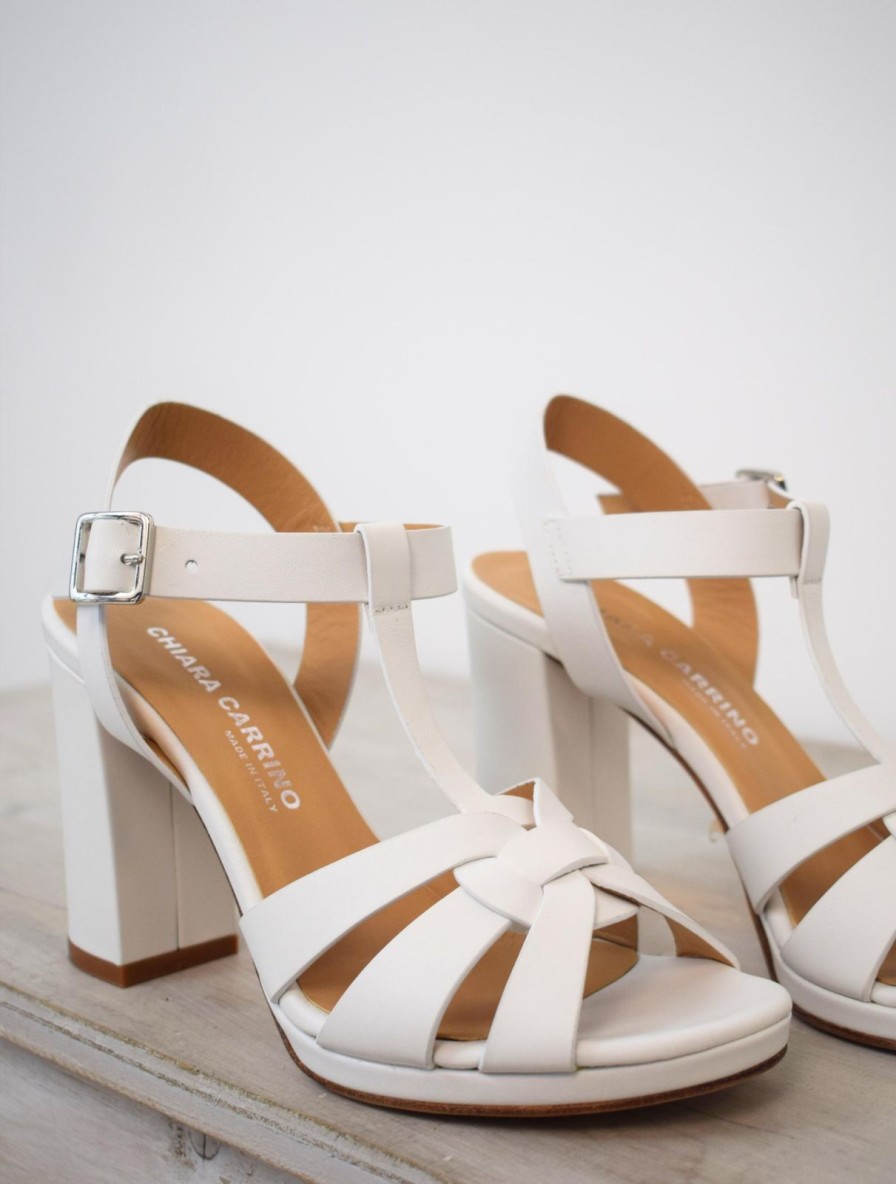 Clearance Chiara Carrino Diana Sandal Blanco