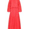 Hot Stardust Leo Maxi Dress Raspberry Confetti