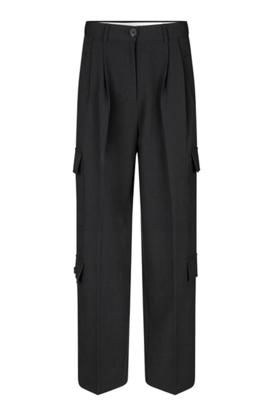 Hot Second Female Evile Pocket Trousers Black