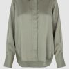 Online Second Female Galla Shirt Dried Sage