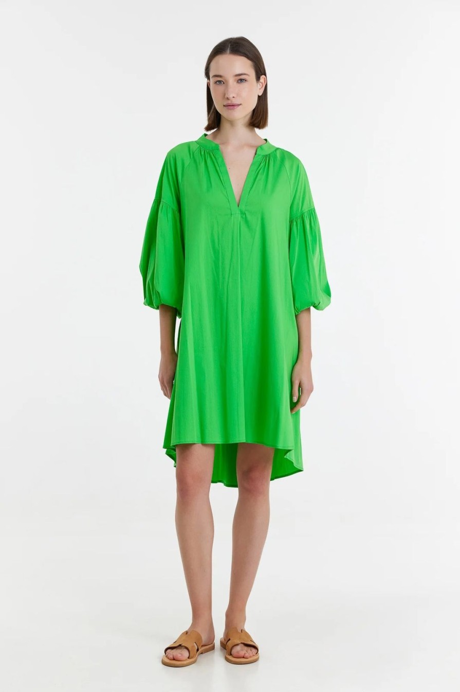 Online Devotion Twins Izoldi Dress Green