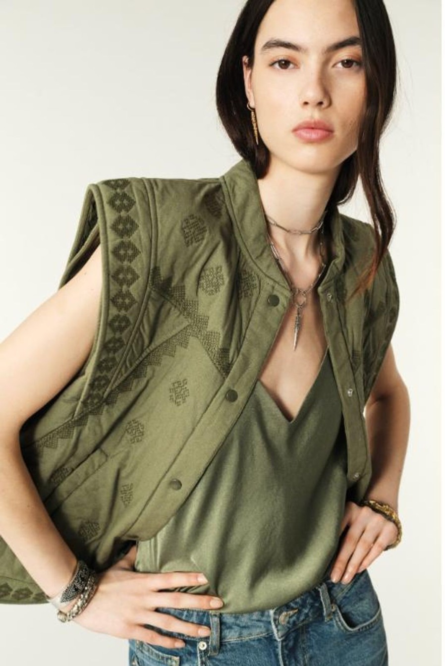 Hot ba&sh Mina Sleeveless Jacket