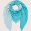 New Not Shy Cashmere Twill Scarf Celadon/Green